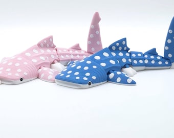 Articulated Whale Shark Toy – 3D Printed Flexible Ocean Friend, Fidget Toy