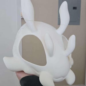 Cosplay/Fursuit Anthropod Headbase, 3D Printed, Fursuit Mask, Kemono Bug Head, Arthropod fursuit head afbeelding 1