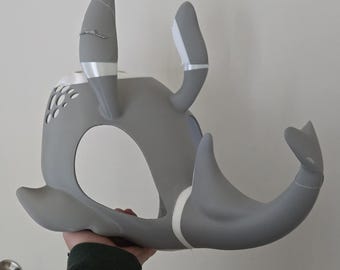 Cosplay/Fursuit Beetle Headbase, 3D Printed, Fursuit Mask, Kemono Bug Head