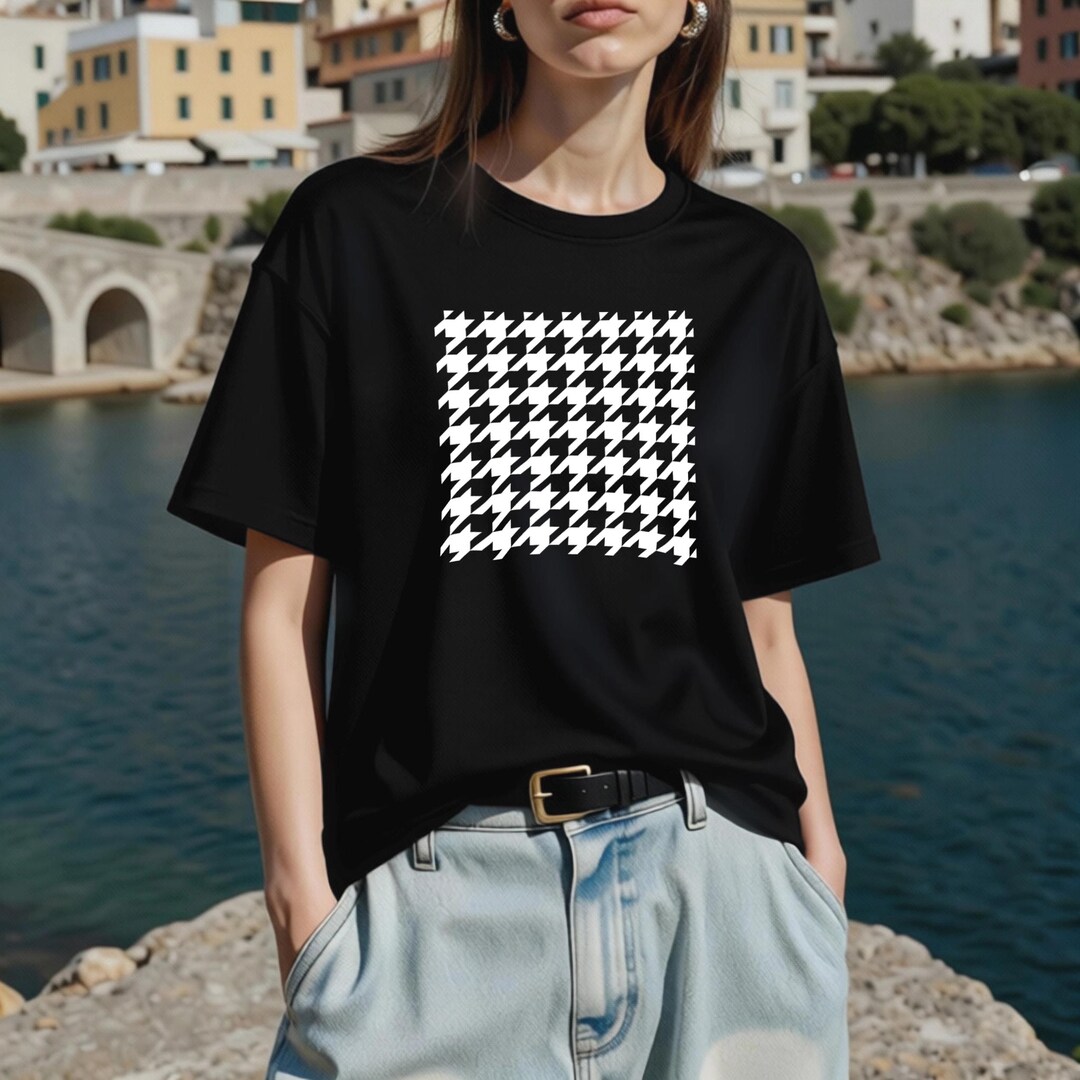 Abstract Geometric Patterns T-shirt, Cotton Tee - Etsy