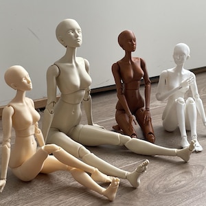 Jelenya – Articulated BJD Doll – Original Model – Customizable Ball Jointed Doll