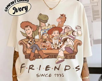 Toy Story Friends 1995 retro-ontwerp (digitale download)