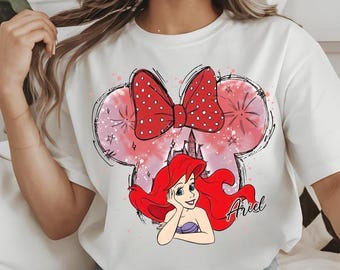 Disney Princess Ariel PNG, Ariel Mermaid, Little Mermaid Png, Disney Girls Trip, Disney Minnie Ears Ariel Png, Disney Princess Png