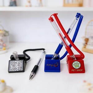 Stifte nach Kundenwunsch, Büroartikel, Unterschriftenstifte, Schreibtischstifte mit Logo, Schreibtischstifte nach Kundenwunsch, QR-Code-Stifte, Hotelstifte