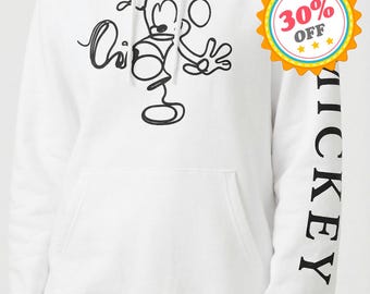 Felpa con cappuccio e maglietta con personaggio minimalista con linee artistiche / Felpa unisex alla moda / Design lineare / Regalo casual streetwear