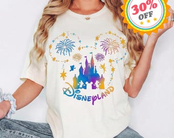 Benutzerdefinierte Disney Urlaub 2026 Familienurlaub 2026 Shirts, Disney Trip 2026 Shirt, Disneyland Shirts, Disney Paar Shirts, Disneyworld