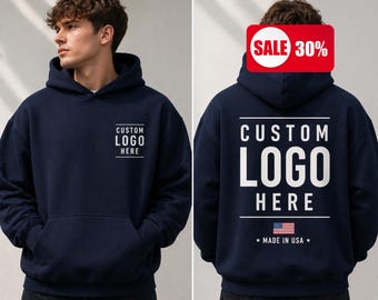 Benutzerdefinierter Logo-Hoodie, Business-Sweatshirt, personalisierte Firmenkleidung, Team-Design