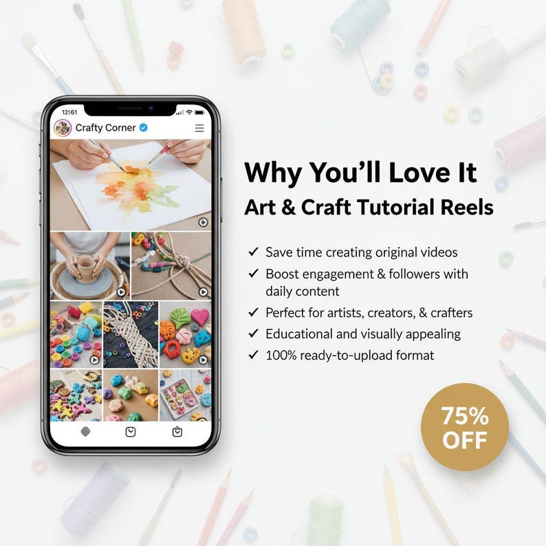 1500+ Art & Craft Tutorial Reels | DIY Video Pack (digital Download) - Etsy