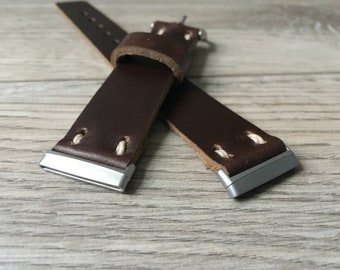 Handmade Horween Leather Band for Fitbit Versa 3 & Sense