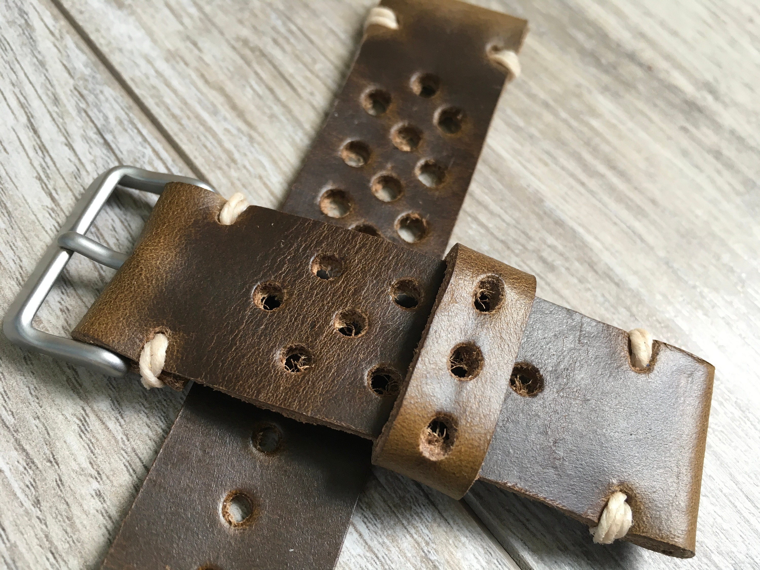 Bracelet De Montre Femme Vintage En Acier Inoxydable – Largeur 8 Mm, Fabriqué à Hong Kong, état Excellent