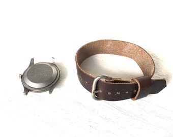 ★COURONNE★ Eclat Leather Strap_RCAAX25141BKX X SERIES BUCKLE | BLACK ARMORTEK LEATHER GUN BELT 1.5