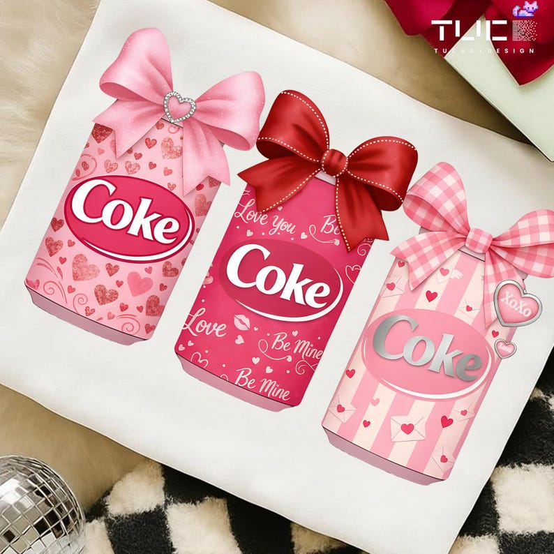 Coke Valentine Soda Png : Retro Soda Can, Cute Valentine Day Png ...