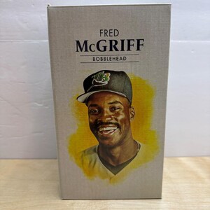 Fred McGriff Tampa Bay Rays Hall of Fame Bobblehead Devil Rays #29 SGA with Box