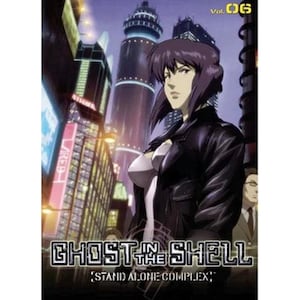 Ghost in the Shell Stand Alone Complex Vol 06 Anime DVD Sci-Fi Cyberpunk Sectn 9