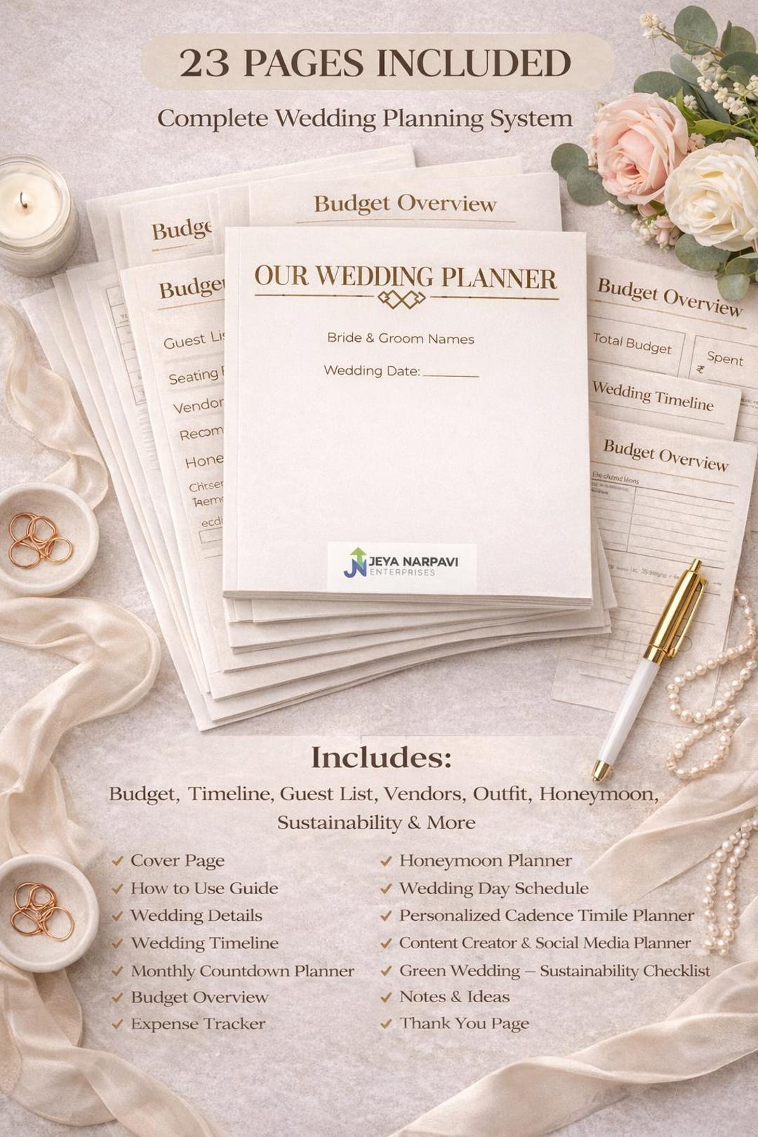 Wedding Planner Printable 2026 Bridal Binder PDF Budget Timeline Il 1080xN.7593427866 D55j 