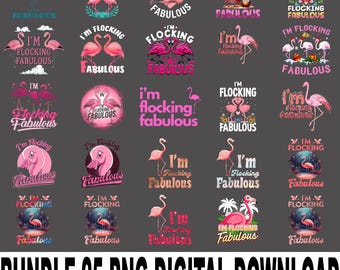 I'm Flocking Fabulous PNG