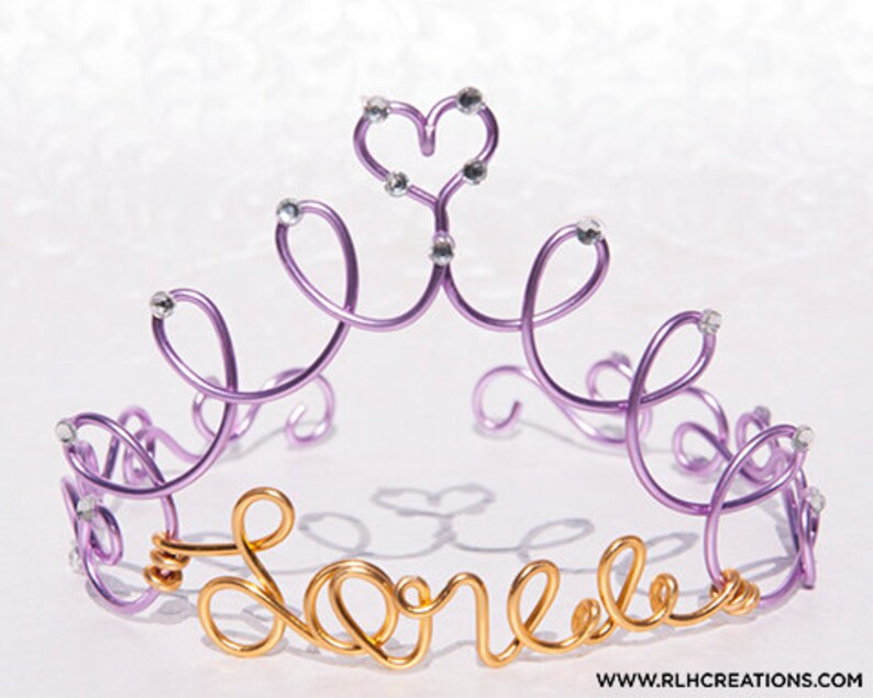 Personalized Tiara / Personalized Crown / Birthday Tiara / Etsy