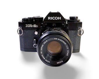 Ricoh XR‑2s 35mm Film SLR with XR Rikenon 50mm f/2 Lens
