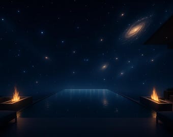 Swimming Off Into Space — Ultra HD Digital Wallpaper / Print