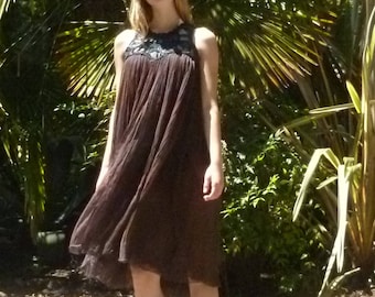 Elegant forest fairy dream dress