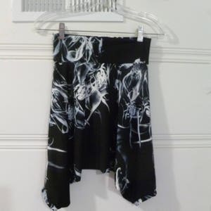 Kids genie pants | Size 4-6/6X | Black and white print | World&#39;s most comfortable pants
