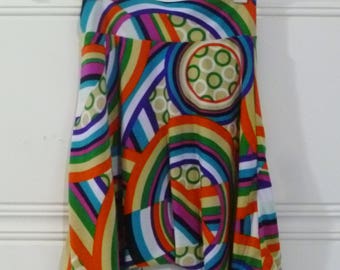 CLEARANCE SALE | Toddler genie pants | Little kid genie pants | Size 2T to 6/6X | Rainbow abstract pattern | World's most comfortable pants