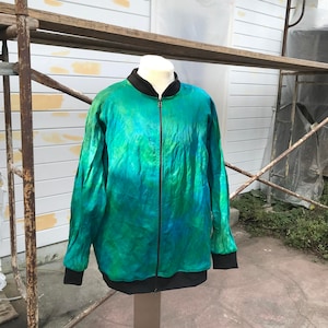Mermaid bomber jacket