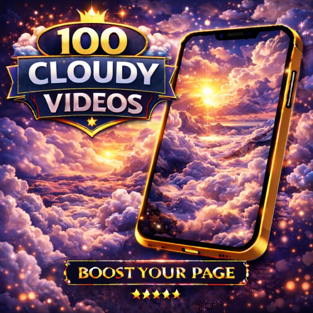 100 Cloudy Videos | Moody Sky, Fog & Cinematic Nature Reels Pack - Etsy