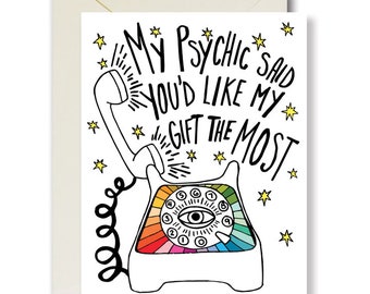 My Psychic Said card
