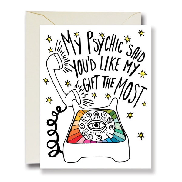 My Psychic Said card