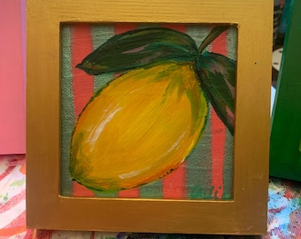Lemon Painting