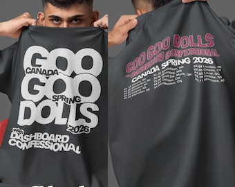 Vintage Goo Goo Dolls 'gutterflower Tour' Crew Shirt - 2002 - Etsy