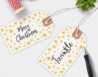 printable christmas gift tags christmas printable christmas etsy