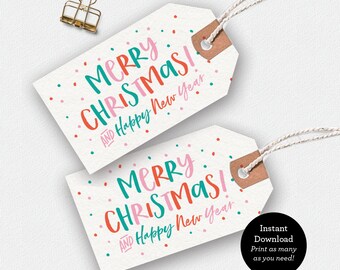 christmas gift tags christmas printable christmas tags etsy