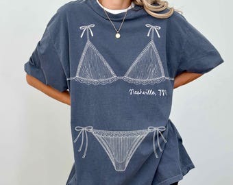 Camiseta Last Splash para Despedida de Solteira, Camiseta Coquette Bikini Beach Bach Party, Camiseta Custom Location Shell Bra Bride Squad, Camiseta Coastal Girls Weekend