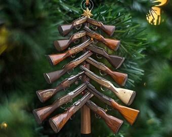 Hunting Christmas Tree Ornament-Gift For Hunters-2024 New Release