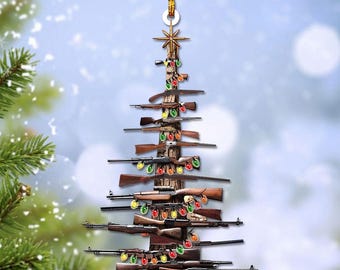 Hunting Christmas Tree Ornament, Gift for Hunters - 2025 New Release