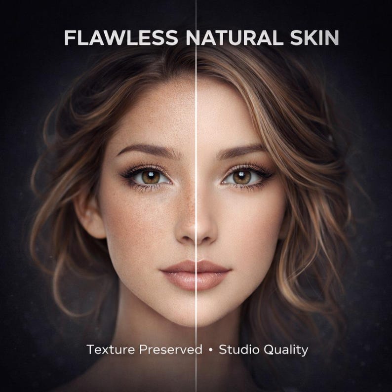 Retouch Pro Mega Bundle for Adobe Photoshop | AI Skin, Eyes, Hair ...