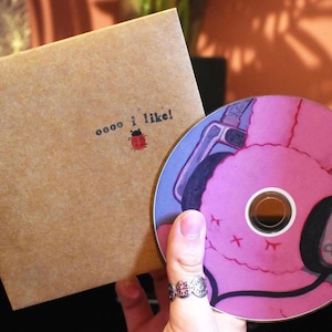 Tu propia lista de reproducción / Mixtape en CD personalizado / Funda de papel kraft