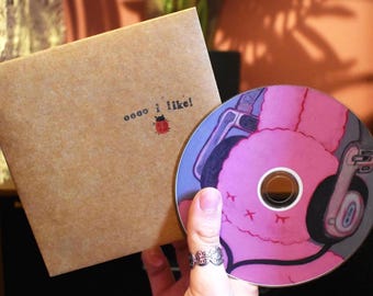 Your Own Playlist | Custom CD Mixtape | Kraft Sleeve