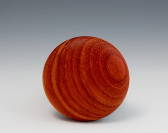 A  3” Padauk Wood Round Wooden Rib for Throwing Small Bowls and Mugs by Hsinchuen Lin 林新春