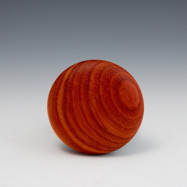 A  3” Padauk Wood Round Wooden Rib for Throwing Small Bowls and Mugs by Hsinchuen Lin 林新春