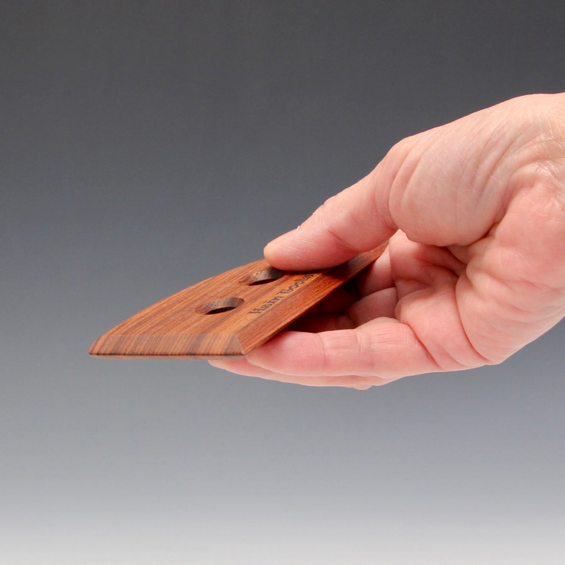 A 1 Triangular Mopane Wooden Rib for Throwing | Etsy