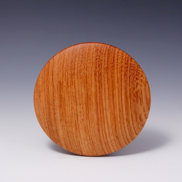 A  5" Doussie Round Wooden Rib for Throwing Perfect Bowls Re-design ((© Copy right #TXu 1-961-453) by Hsinchuen Lin 林新春