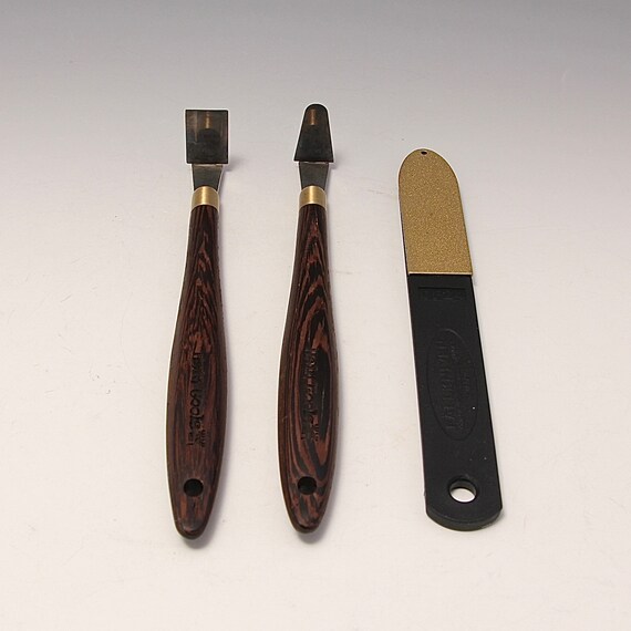 A Set of 2 Tungsten Carbide L-shaped Trimming Tools (TCW-2, TCW-3
