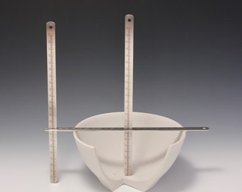 Large 3 pieces set (Bottom thickness gauge & Tombo Sticks) Invented by HsinChuen Lin 林新春