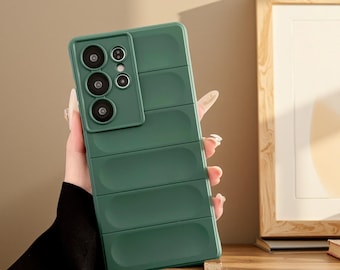 Shockproof Liquid Silicone Case for Samsung S26 S25 S24 S23 FE S22 S21 Ultra Plus Note 20 Ultra A53 A73 Soft Matte Cover