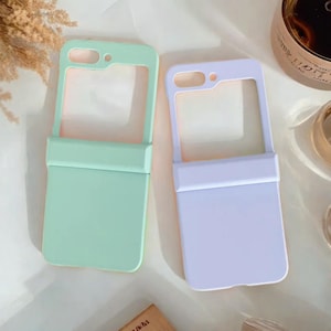 Soft TPU Shockproof Phone Case for Samsung Galaxy Z Flip 7 6 5 4 3 Anti-Drop Hinge Protective Cover