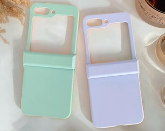Soft TPU Shockproof Phone Case for Samsung Galaxy Z Flip 7 6 5 4 3 Anti-Drop Hinge Protective Cover