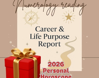 Career & Life Life Life Journaling Report - Entdecken Sie Ihre natürlichen Talente und Ihre professionelle Richtung (Digital PDF)